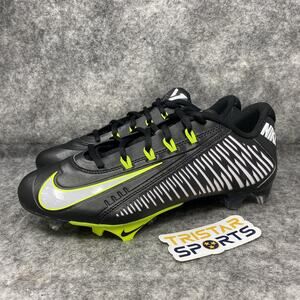 Nike Vapor Edge Carbon 360 VC Football Cleats Mens 7.5 Black Volt DO6294-001